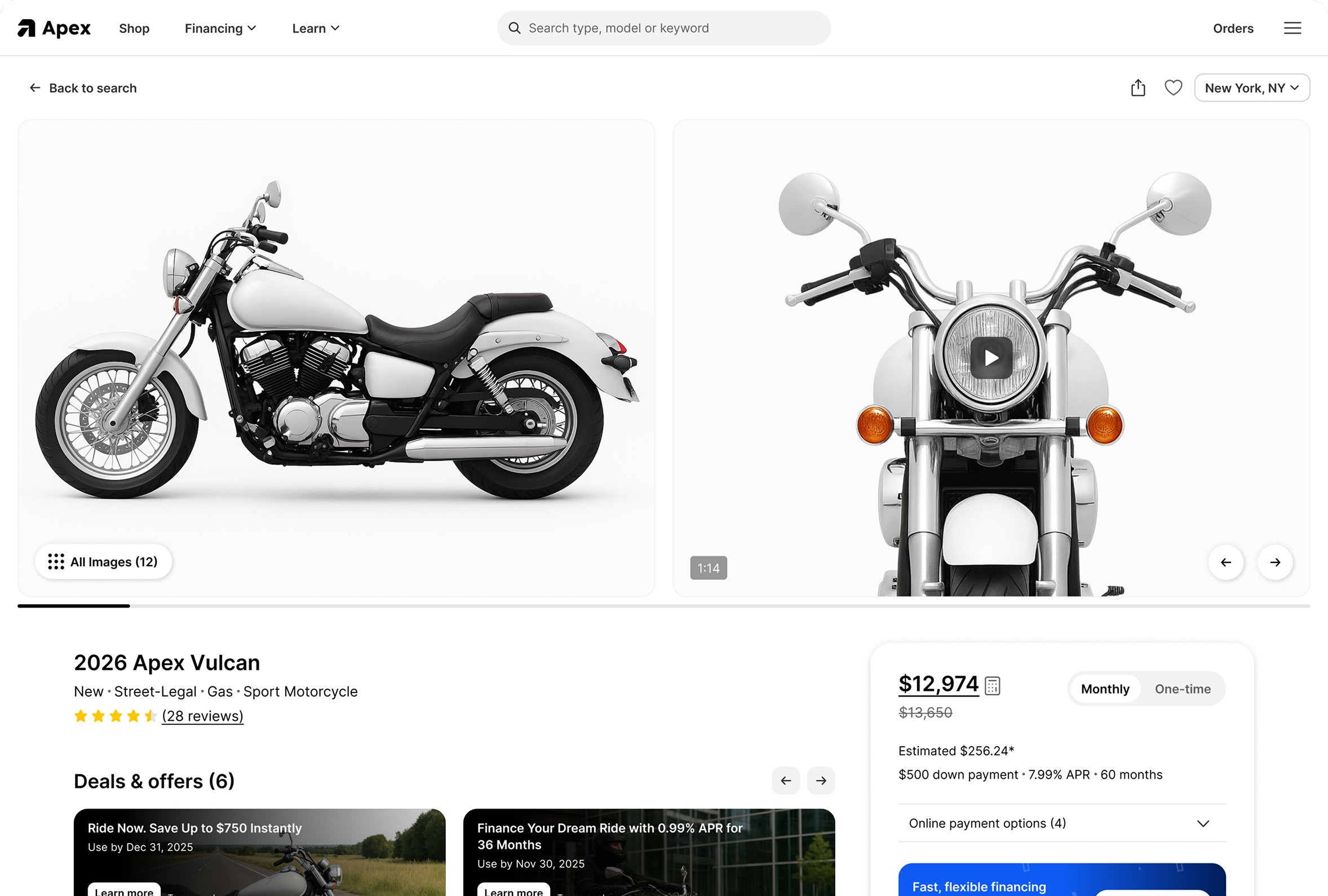 Dealership website powered by Ekho