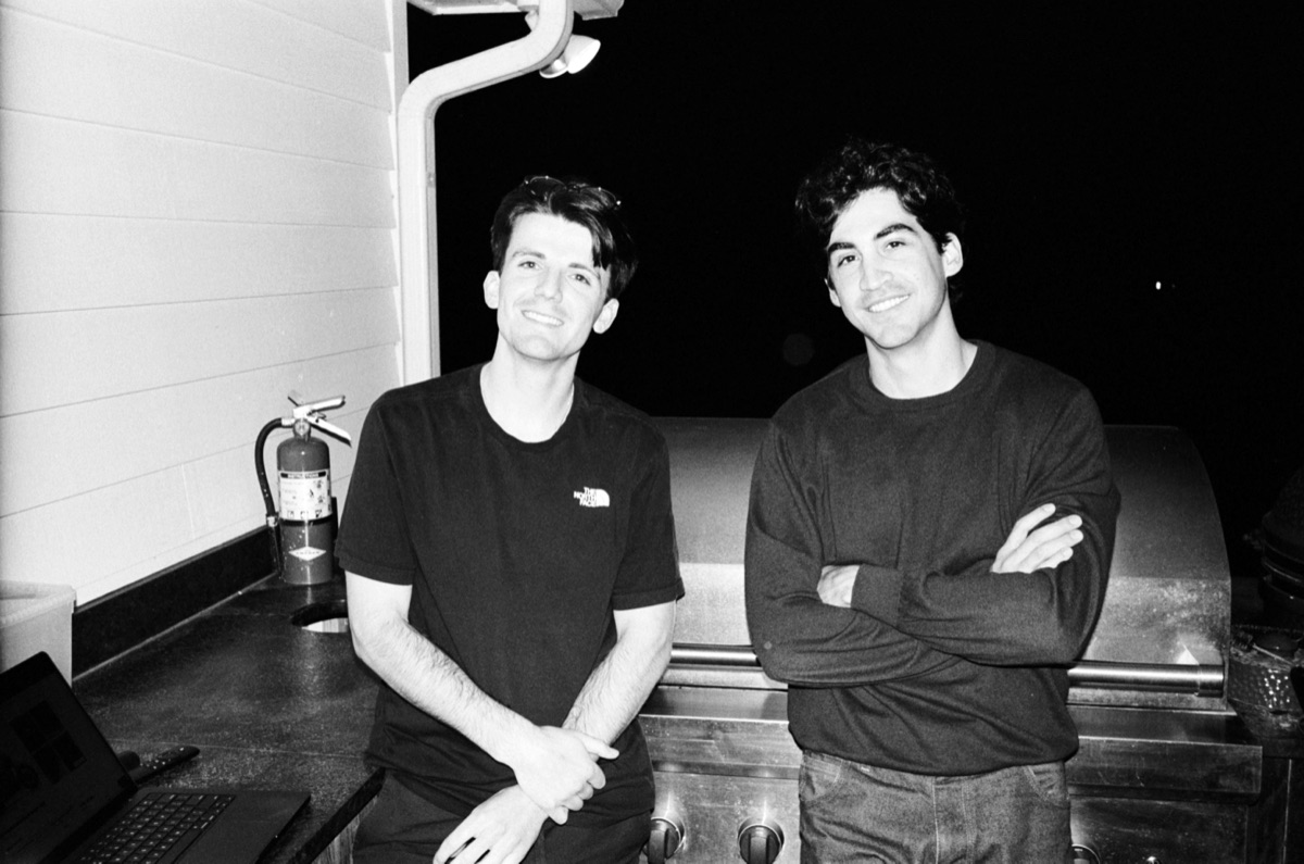 Rowan and Rodrigo at the off-site